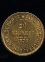 20 markkaa 1878 year