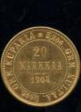 20 markkaa 1904 year