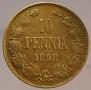 10 pennia 1898 year