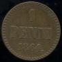 1 penni 1864 year