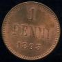 1 penni 1893 year