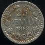25 пенни 1868 года