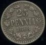25 пенни 1868 года