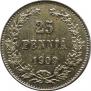 25 pennia 1909 year