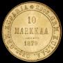 10 markkaa 1879 year