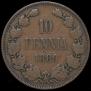 10 pennia 1889 year