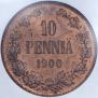 10 pennia 1900 year