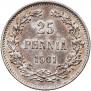 25 pennia 1901 year