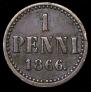 1 penni 1866 year