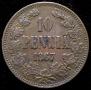 10 pennia 1867 year