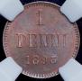 1 penni 1893 year