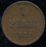 1 penni 1881 year