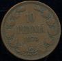 10 pennia 1875 year