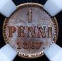 1 penni 1867 year