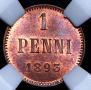 1 penni 1893 year