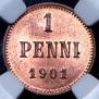 1 penni 1901 year