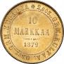 10 markkaa 1879 year