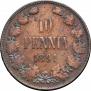 10 pennia 1891 year
