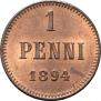 1 penni 1894 year