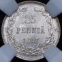 25 pennia 1907 year