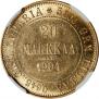 20 markkaa 1904 year