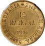 10 markkaa 1904 year