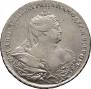 1 rouble 1737 year