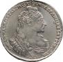 1 rouble 1737 year