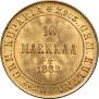 10 markkaa 1882 year