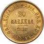 20 markkaa 1878 year