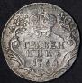 Grivennik 1768 year