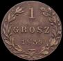 1 grosz 1839 year