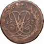 2 kopecks 1758 year