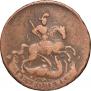 2 kopecks 1758 year