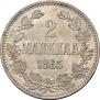 2 markkaa 1865 year