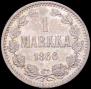 1 markka 1866 year
