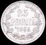 25 пенни 1866 года