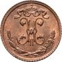 1/4 kopeck 1909 year