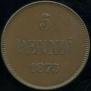 5 pennia 1875 year