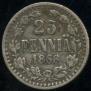 25 пенни 1868 года