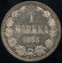 1 markka 1866 year