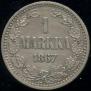 1 markka 1867 year