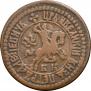 1 kopeck 1704 year