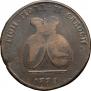 2 paras - 3 kopecks 1772 year