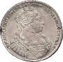 1 rouble 1734 year