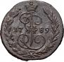 1 kopeck 1789 year