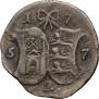 2 kopecks 1757 year