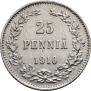 25 pennia 1910 year