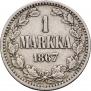 1 markka 1867 year