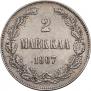 2 markkaa 1907 year